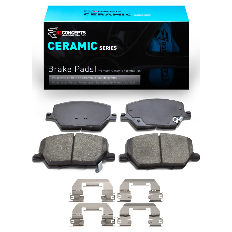 Fiat 500X Brake Pads - Front - R1 Concepts - Ceramic - `15-`23
